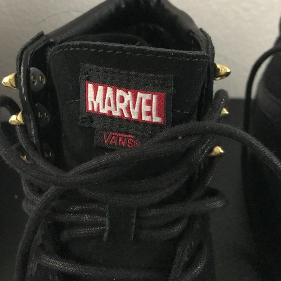 black panther vans shoes